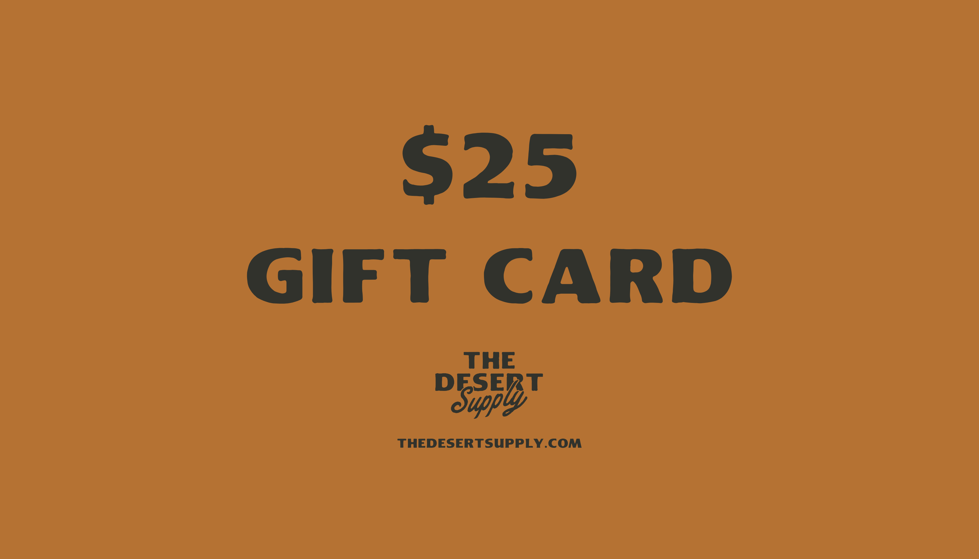 $25 Gift Card