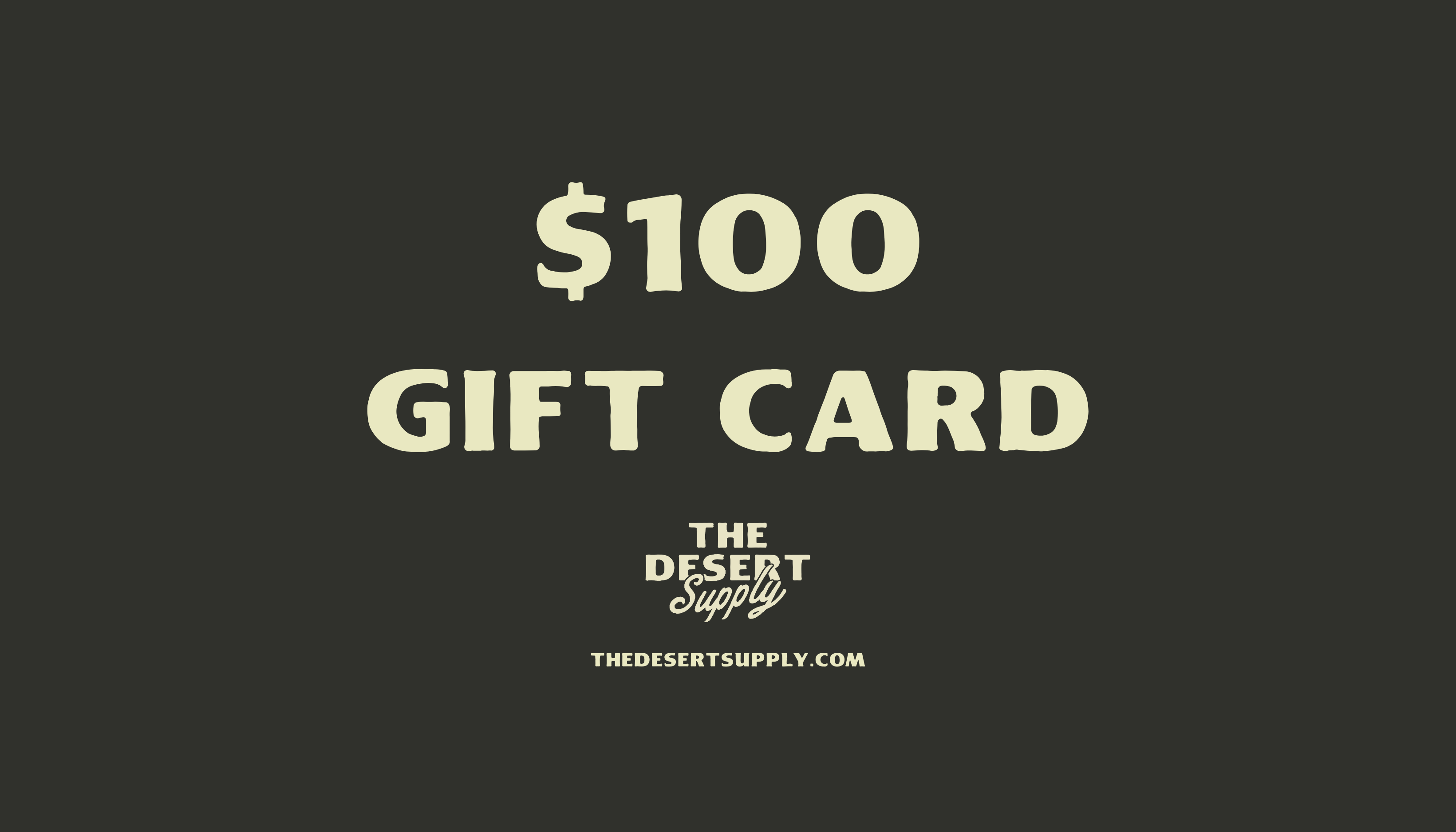 $100 Gift Card
