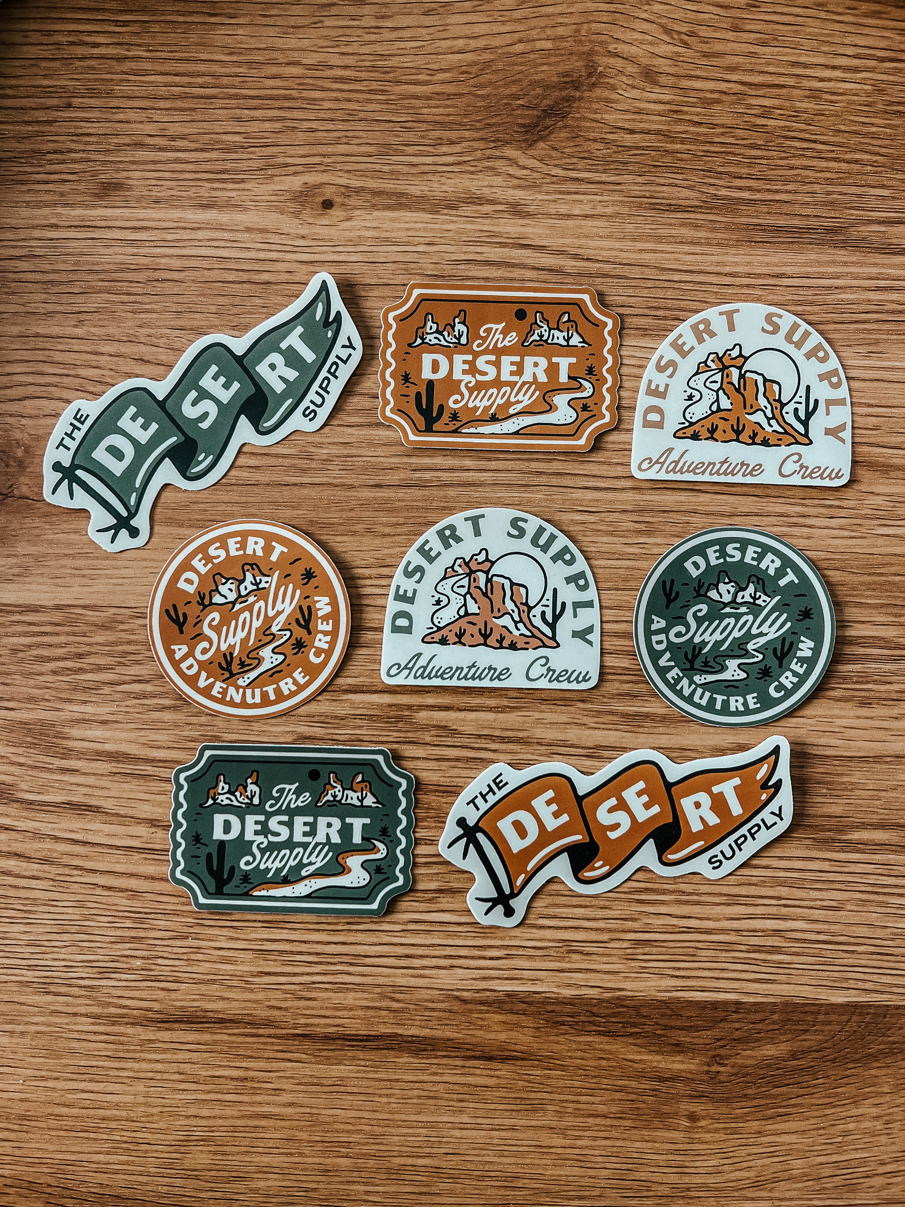 Adventure Stickers - 8 Pack
